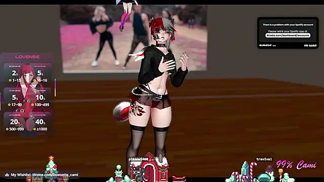 Bowsette Cami online show from December 2025 04:09:02 PM