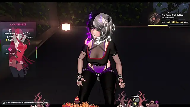 Bowsette Cami online show from November 2025 04:54:01 PM