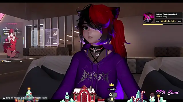 Bowsette Cami online show from November 2025 05:28:01 PM