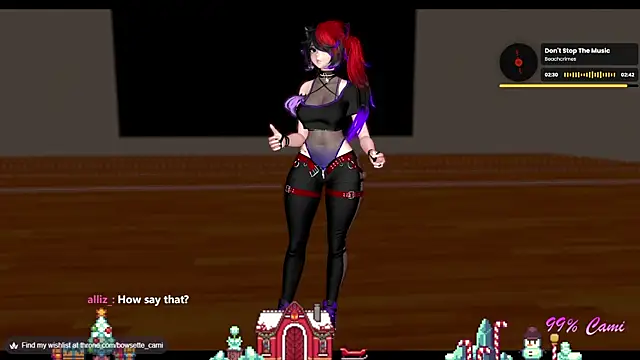 Bowsette Cami online show from November 2025 04:10:01 PM