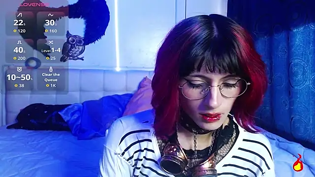 goth minerva online show from October 2025 01:48:02 PM