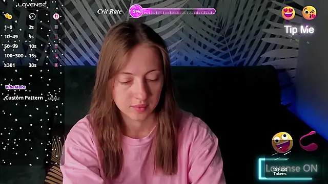 ChristyCrayme online show from July 2026 10:05:01 PM