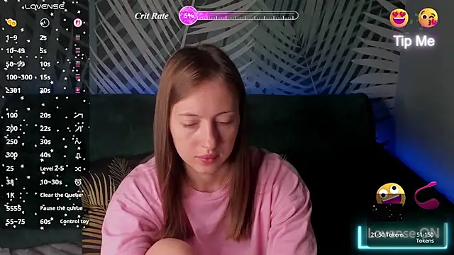 ChristyCrayme online show from July 2026 10:05:02 PM