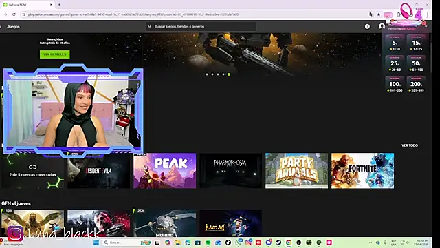 Luna blackk online show from April 2026 02:15:02 AM