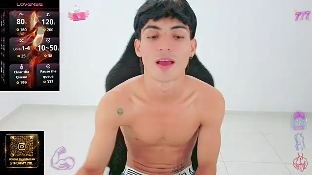 Thommy cute online show from April 2026 12:38:01 AM