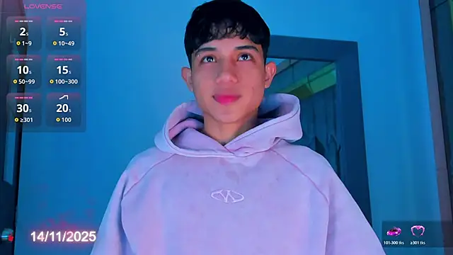 Sebax Young online show from November 2025 08:34:01 PM