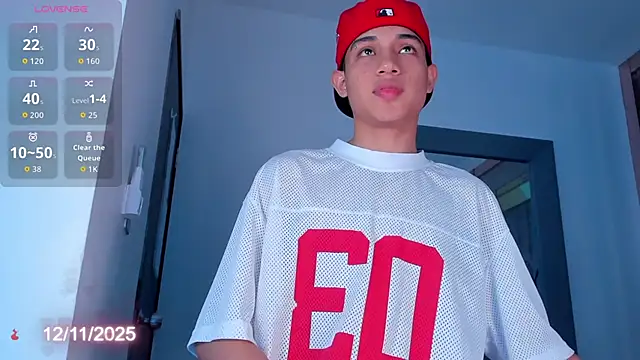 Sebax Young online show from November 2025 08:34:02 PM