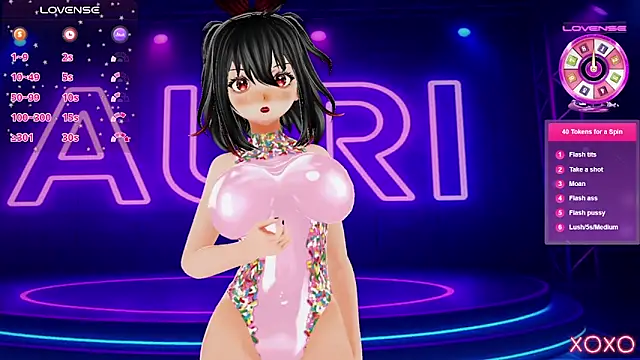 Auri Hikaru online show from November 2025 01:15:01 PM