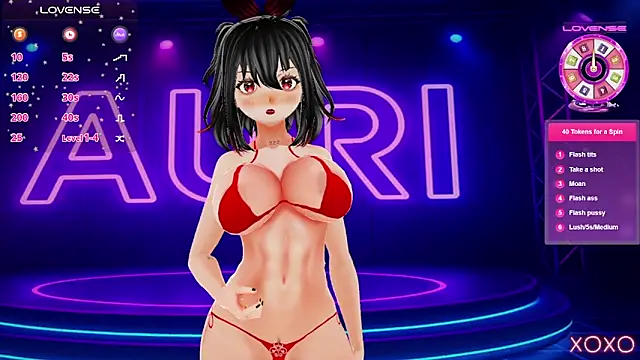 Auri Hikaru online show from November 2025 06:12:01 PM
