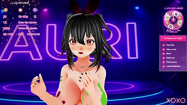 Auri Hikaru online show from October 2025 08:21:02 PM