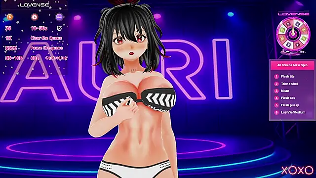Auri Hikaru online show from October 2025 09:49:02 PM