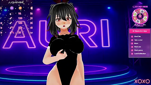 Auri Hikaru online show from October 2025 07:44:02 PM