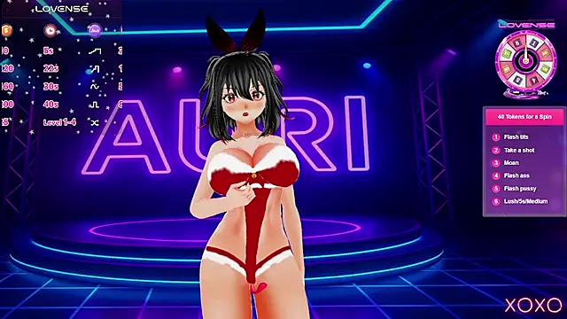 Auri Hikaru online show from December 2025 06:45:01 PM