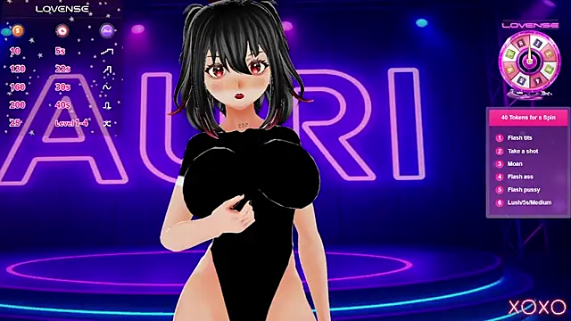 Auri Hikaru online show from November 2025 04:34:01 PM