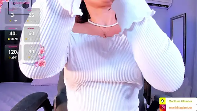 Marthina online show from January 2026 07:07:02 PM