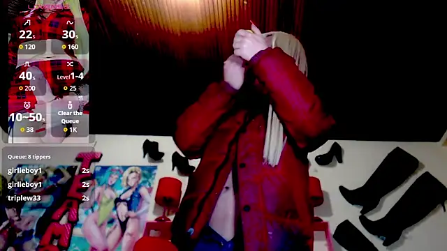 blondehot5v online show from October 2025 12:17:01 PM