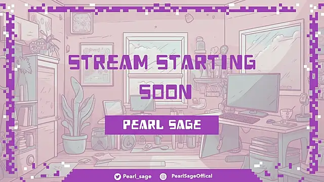 Pearl Sage online show from October 2025 11:25:01 PM