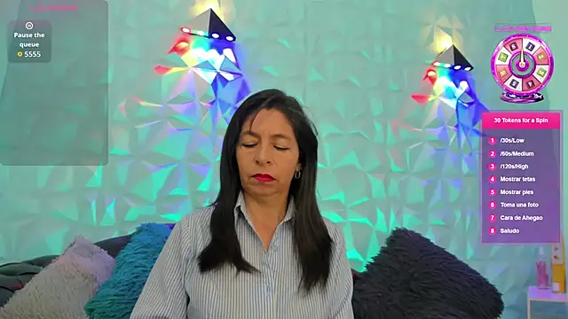 SabinaDeluxe cg online show from January 2026 12:44:02 PM