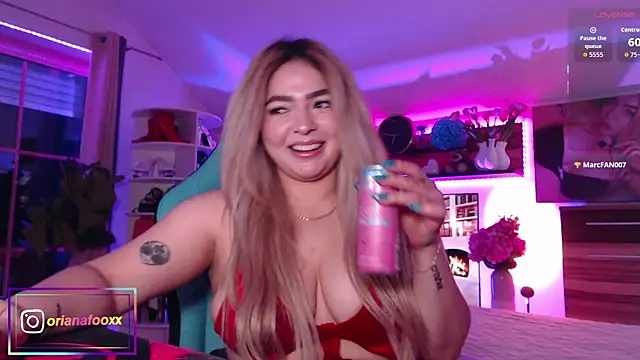OriannaFox online show from May 2026 07:28:02 PM