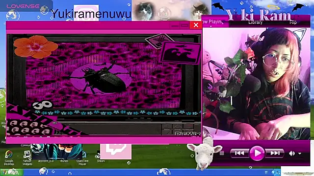 Snapshot of YukiRam chatting on November 2025 01:11:02 AM YukiRam online show from November 2025 01:11:02 AM