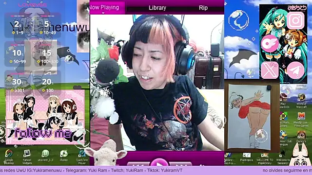 Snapshot of YukiRam chatting on December 2025 02:37:02 AM YukiRam online show from December 2025 02:37:02 AM