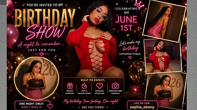 Sophia Ebony online show from May 2026 12:11:01 PM