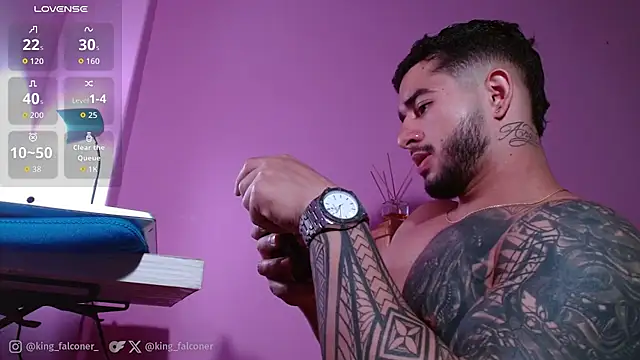 king falconer online show from March 2026 03:50:01 AM