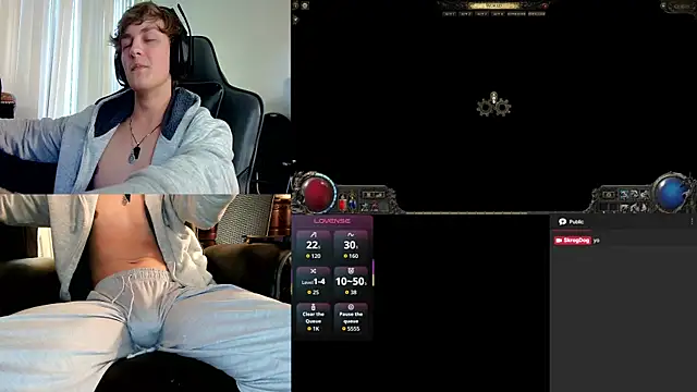 Snapshot of SkrogDog chatting on December 2025 09:04:01 PM SkrogDog online show from December 2025 09:04:01 PM