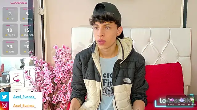 Axel  Evans online show from October 2025 12:29:02 PM