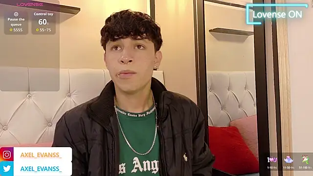 Axel  Evans online show from September 2025 10:54:02 AM