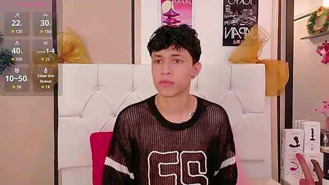 Axel  Evans online show from January 2026 12:01:01 PM