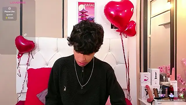 Axel  Evans online show from February 2026 01:11:01 PM