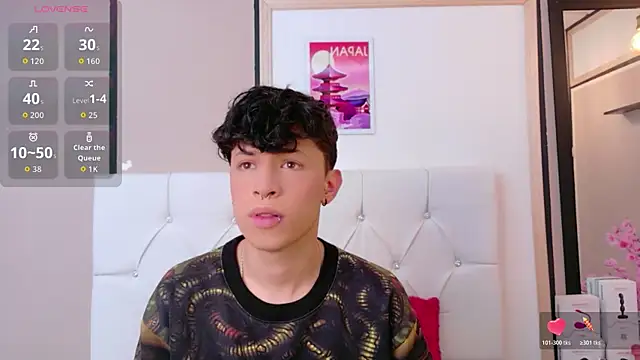 Axel  Evans online show from April 2026 01:16:02 PM