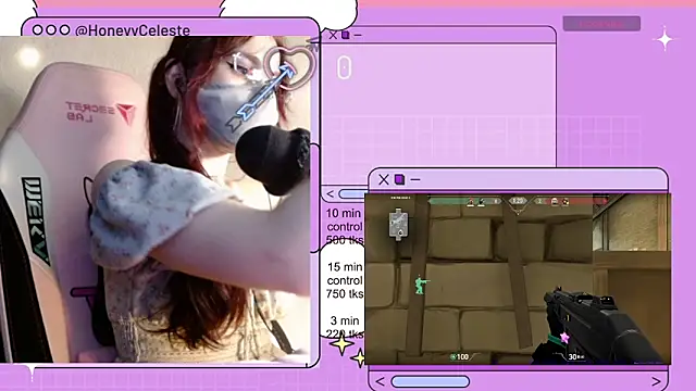 HoneyyCeleste online show from May 2026 06:33:02 PM