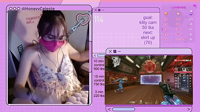 HoneyyCeleste online show from May 2026 06:26:02 PM