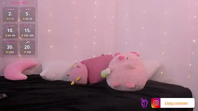 LissyConan online show from April 2026 03:46:02 PM