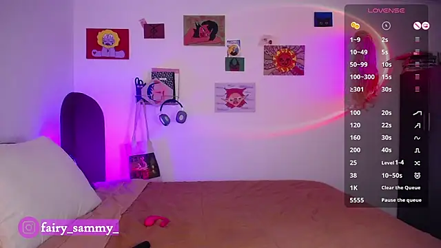 fairy sammy  online show from February 2026 10:31:02 PM