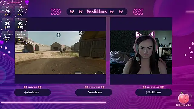 Snapshot of missribbons chatting on October 2025 07:22:01 PM missribbons online show from October 2025 07:22:01 PM