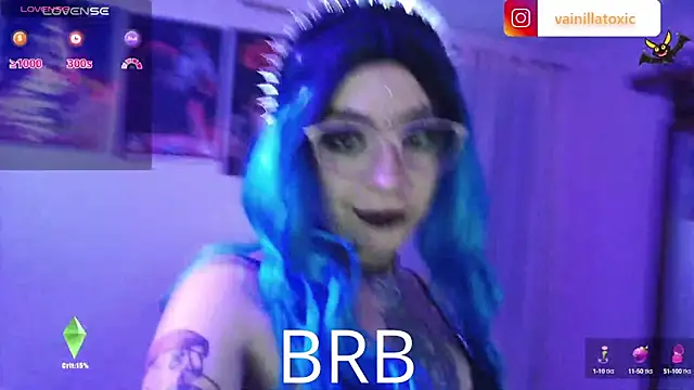 vainilla doll online show from February 2026 12:45:01 AM