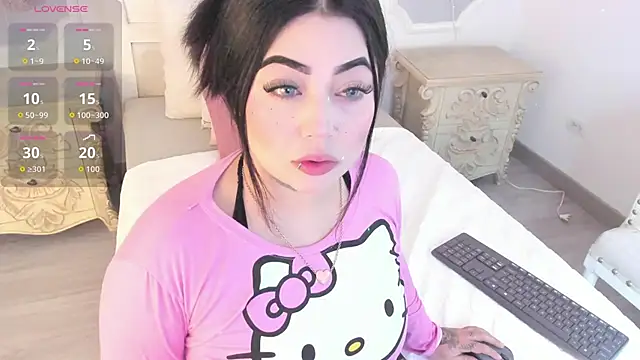 Snapshot of MeganStar__ chatting on November 2025 12:33:02 PM MeganStar online show from November 2025 12:33:02 PM