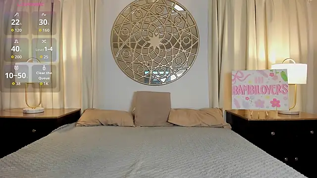 Bambi cutee online show from March 2026 11:38:01 AM