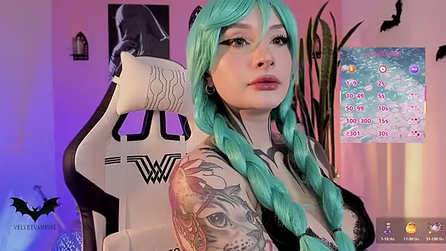 VelvetVampiree online show from November 2025 03:50:01 AM