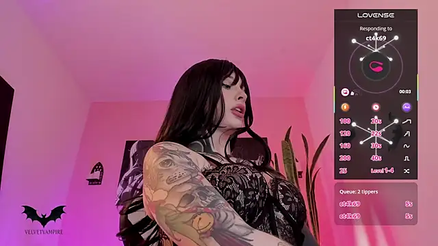 VelvetVampiree online show from November 2025 03:10:02 AM