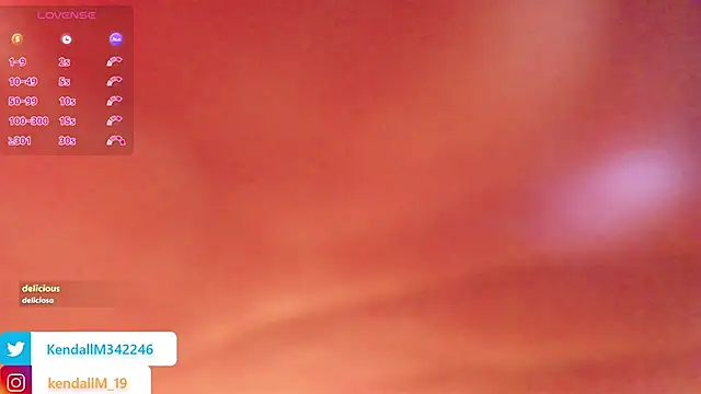  Kendall 19 online show from May 2026 08:00:02 PM