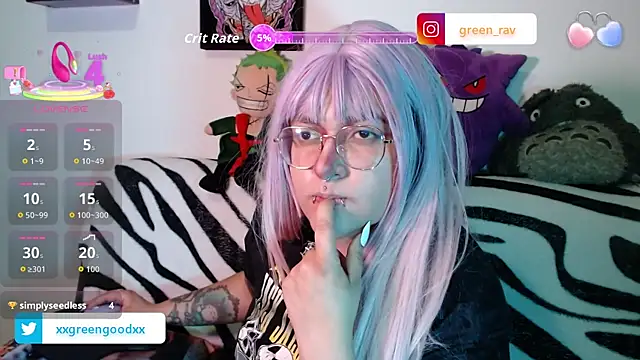 Snapshot of XxGreenGoodxX chatting on November 2025 11:31:01 PM XxGreenGoodxX online show from November 2025 11:31:01 PM