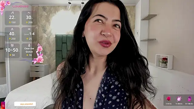 Saya Amaretto1 online show from February 2026 10:18:01 PM