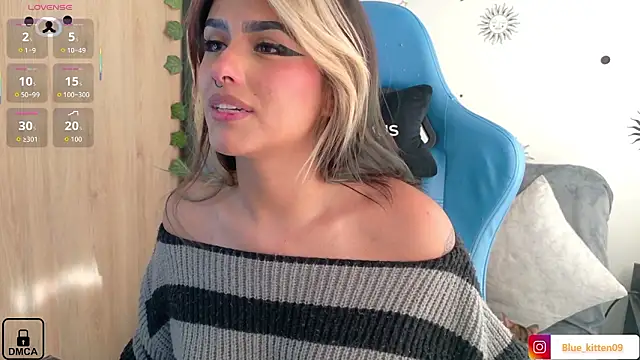 blue kitten online show from February 2026 09:58:02 PM