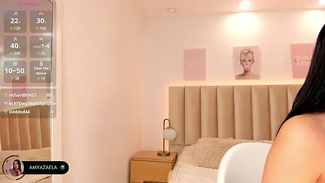 Amy azaela online show from November 2025 08:58:02 PM