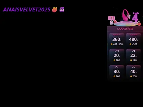 anaisvelvet2025 online show from October 2025 01:18:01 AM