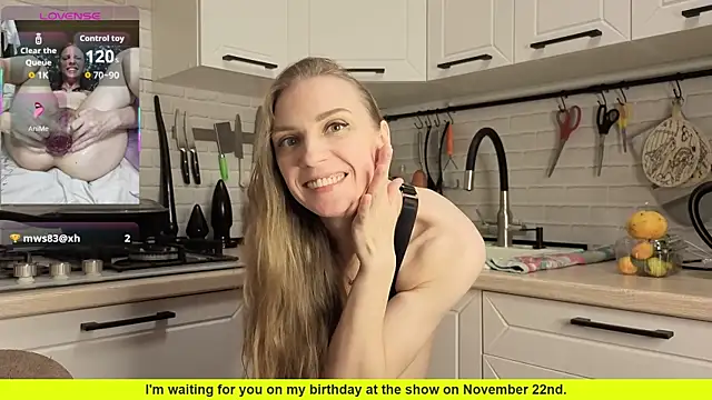 Edena  online show from November 2025 08:46:01 PM